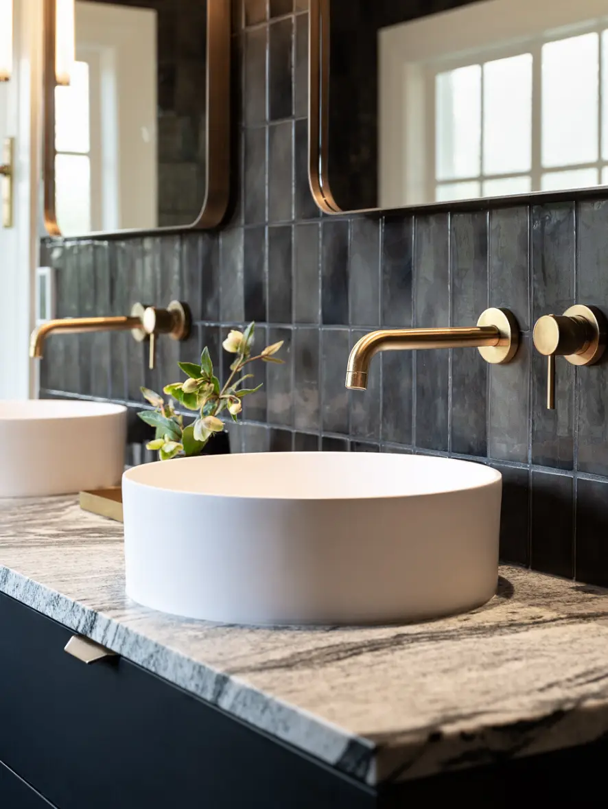 Freestanding Bench-Top Basins